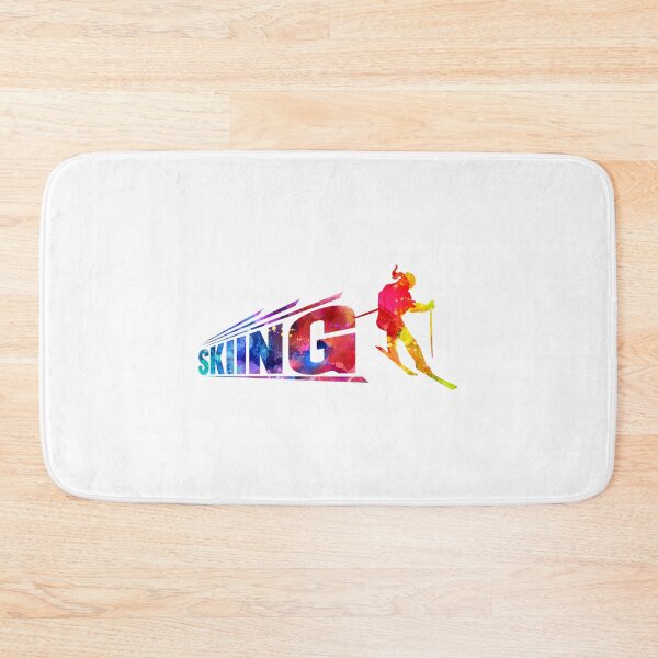 Item preview, Skiing Bigger watercolor designed and sold by Kaylee-Rachael.