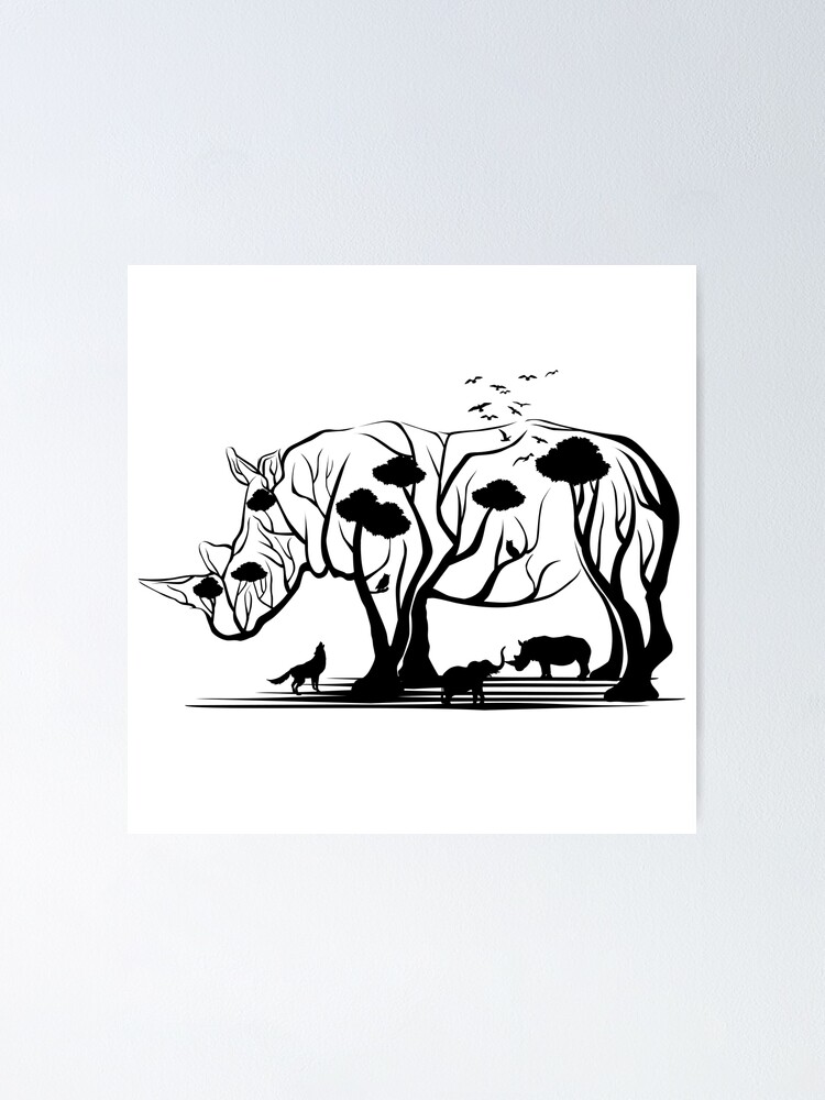 The guardian of animals rhino The guardian of animals rhino