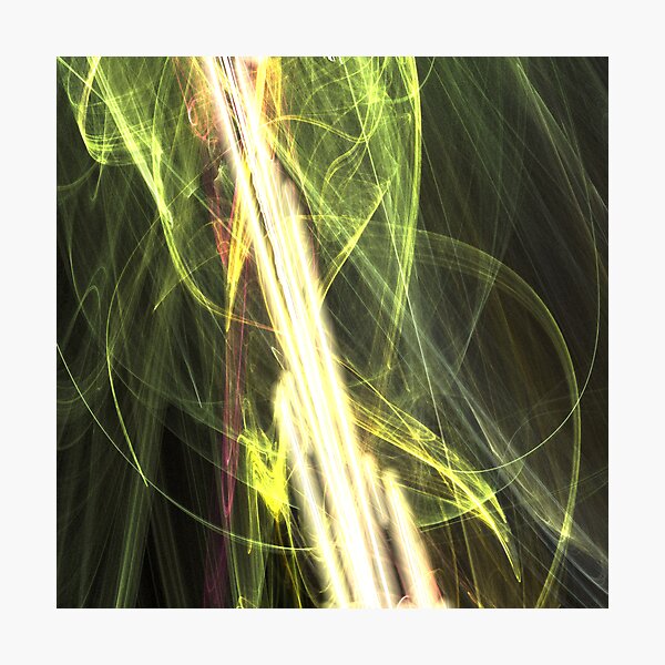 The Shattering of Reality (The Anti-Matter Rays) Photographic Print