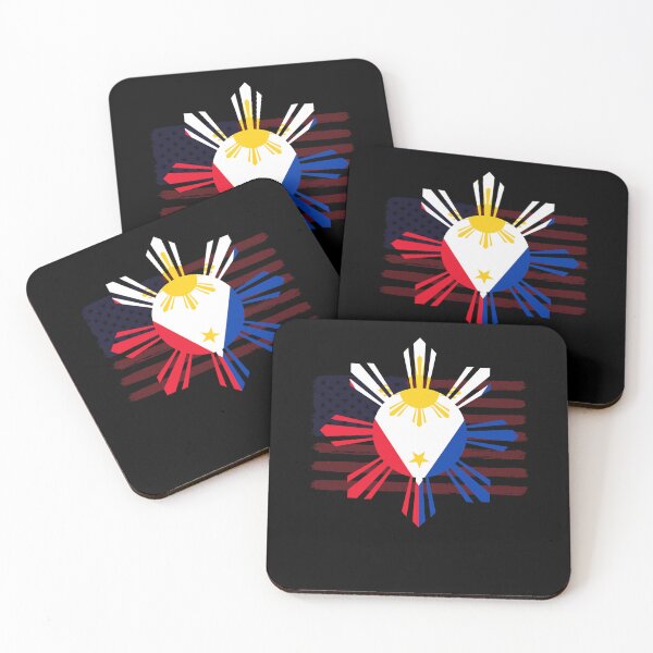 Item preview, Philippine American Flag For A Filipino Roots Pinoy Lover designed and sold by Nessshirts.