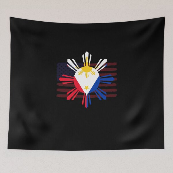 Item preview, Philippine American Flag For A Filipino Roots Pinoy Lover designed and sold by Nessshirts.