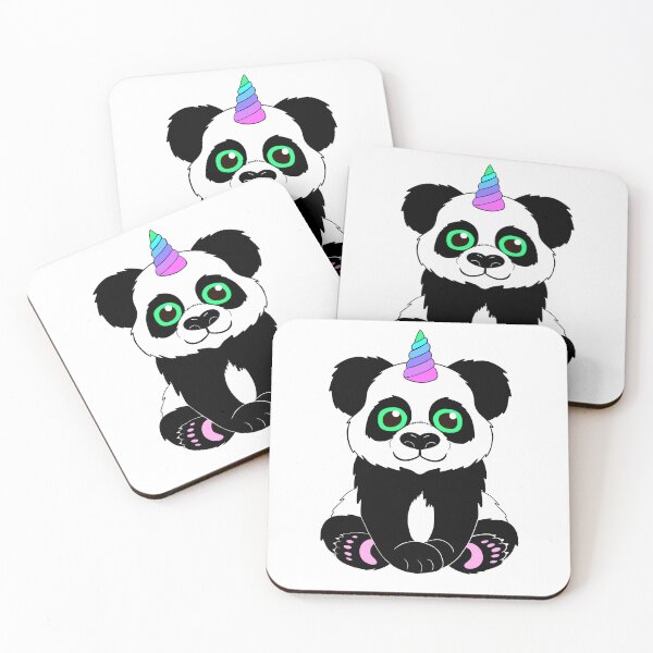 Item preview, The Cutest Pandacorn Cartoon Drawing designed and sold by SparkyMae.