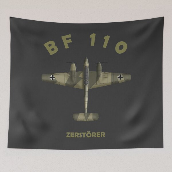 Item preview, Messerschmitt BF 110 designed and sold by rogue-design.