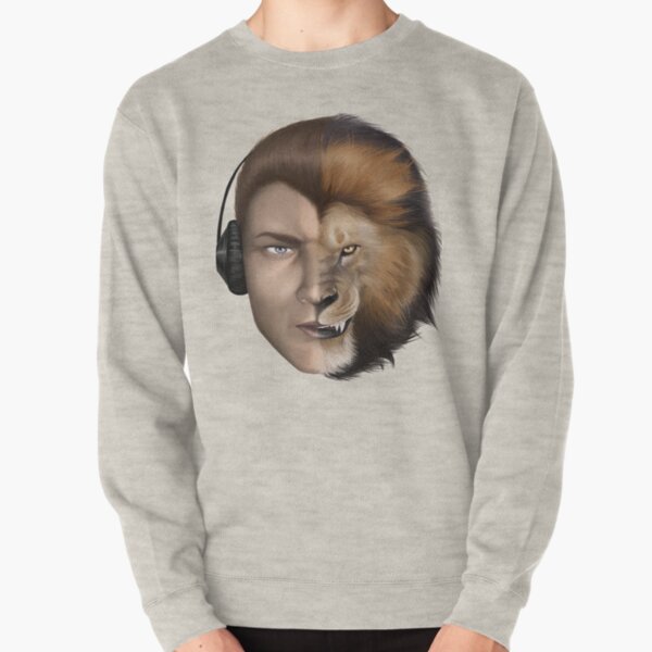 BORN READY - Lion Tee Pullover Sweatshirt