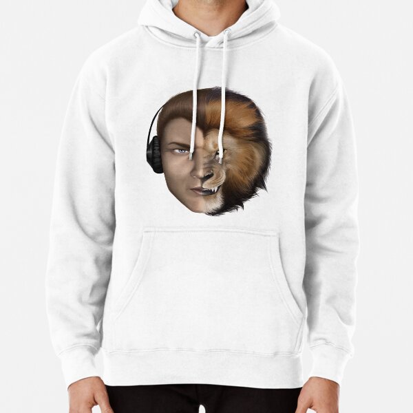 BORN READY - Lion Tee Pullover Hoodie