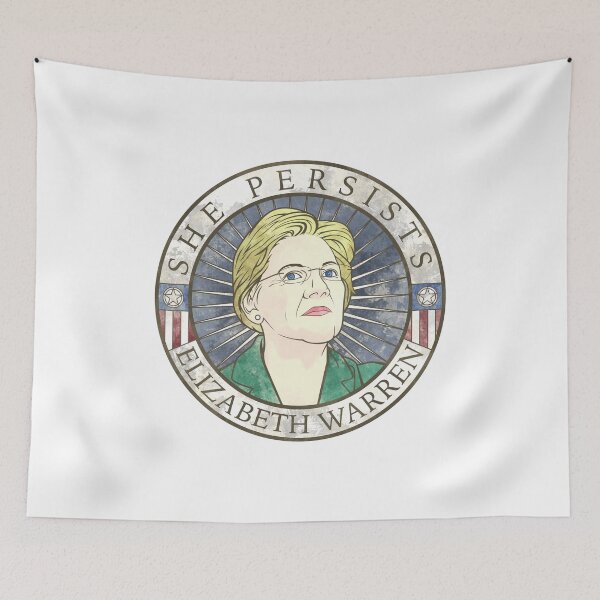 Item preview, Elizabeth Warren 'She Persists" designed and sold by Sara Adrian.