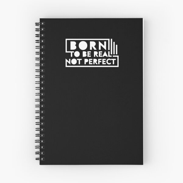 Item preview, Born To Be Real Not Perfect designed and sold by vlyn18.