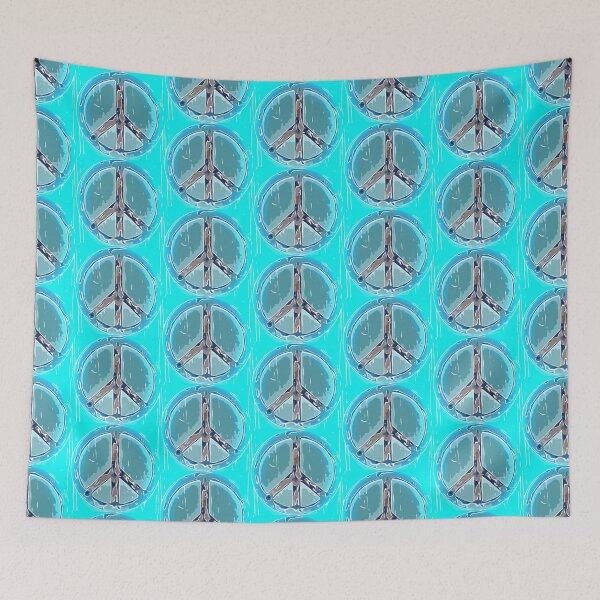 Item preview, Beautiful Blue Peace Sign designed and sold by Joe Sorge.