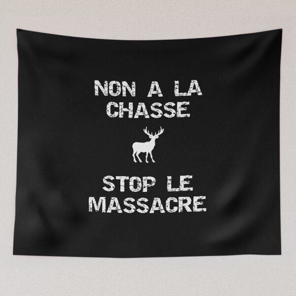 Item preview, Anti-Hunting Stop the massacre designed and sold by Catcrea.