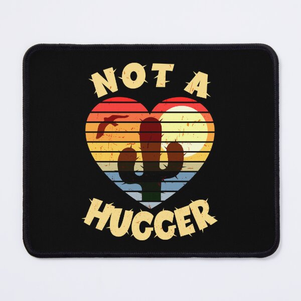 Item preview, Not A Hugger Funny Vintage Cactus Sarcastic Retro Saguaro Cactus designed and sold by SUNarea.