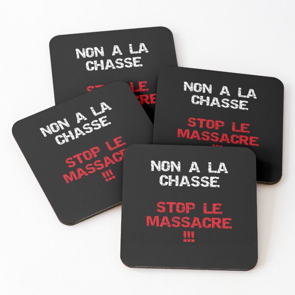 Item preview, No to the hunt Stop the slaughter designed and sold by Catcrea.