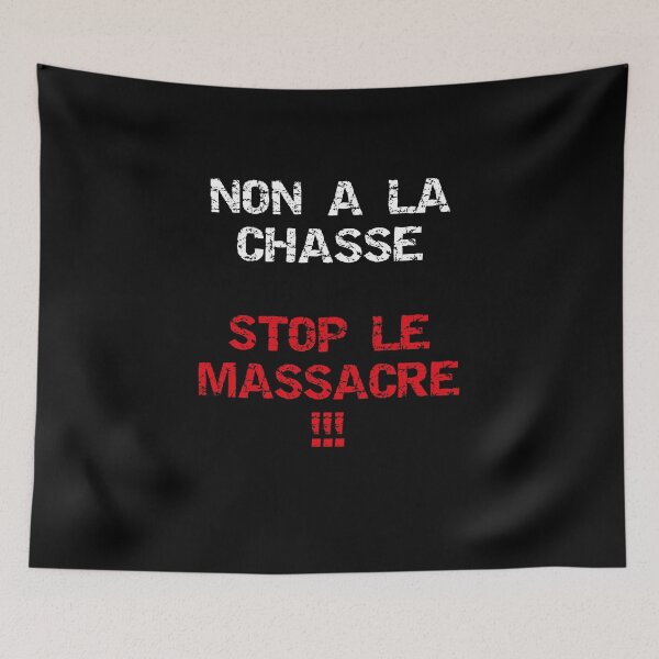 Item preview, No to the hunt Stop the slaughter designed and sold by Catcrea.