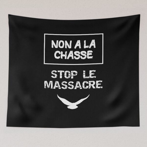 Item preview, Against the Hunt Stop the Slaughter designed and sold by Catcrea.