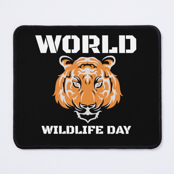 Item preview, World wildlife day designed and sold by Wooden-rack.