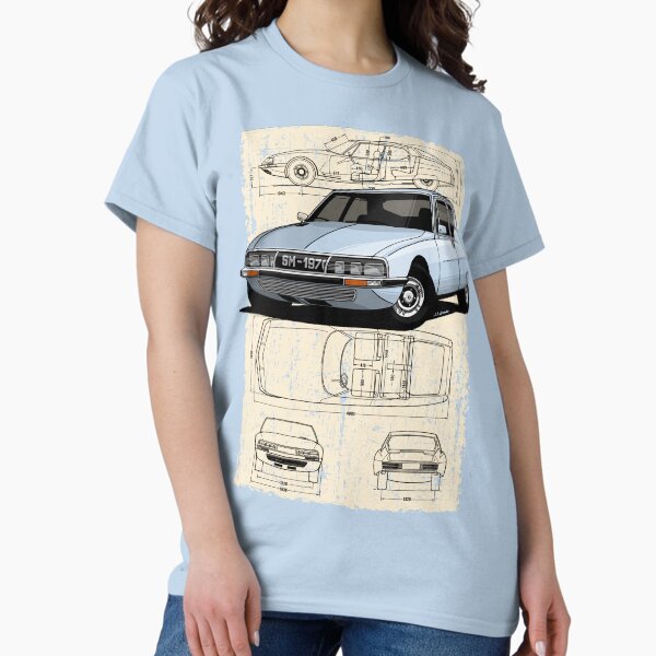 Item preview, My drawing of the classic French Gran Turismo designed and sold by designjaag.