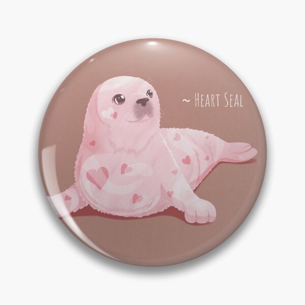 Item preview, Heart Seal designed and sold by BeeAndClover.