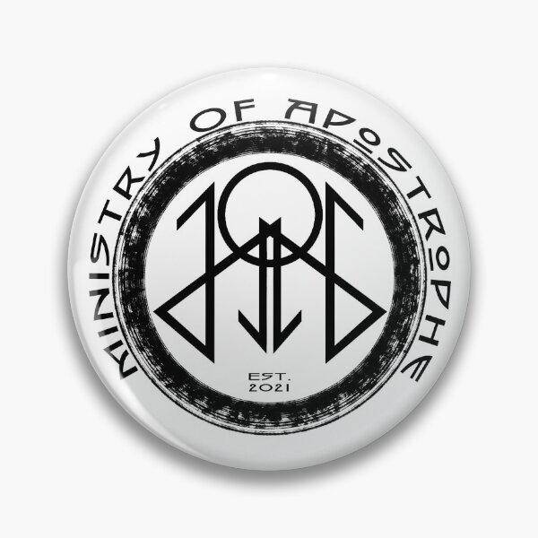 Item preview, Ministry Of Apostrophe Symbol Design designed and sold by Samson L'Orange.