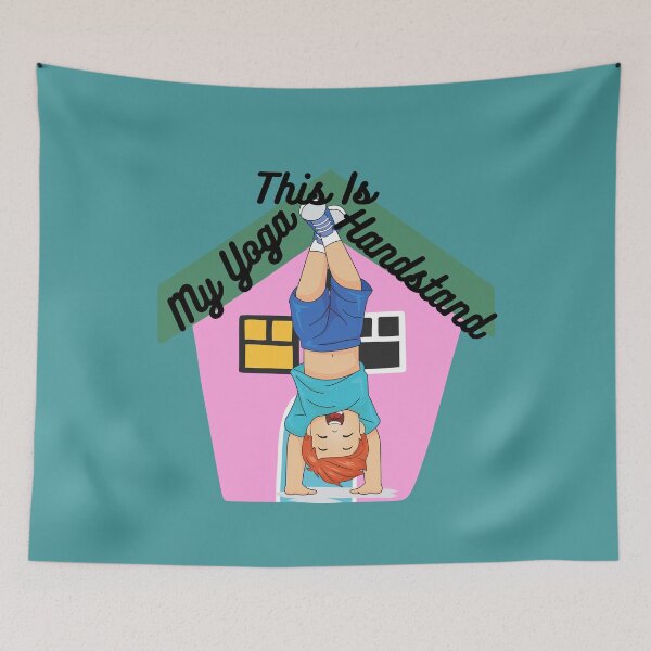 Item preview, This Is My Yoga Headstand designed and sold by SolSel ⭐⭐⭐⭐⭐.