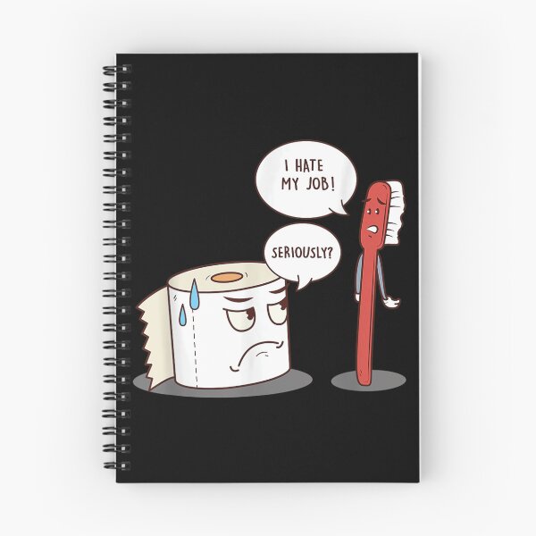 Item preview, I Hate My Job Seriously? T-Shirt - Funny Toilet Paper designed and sold by zacben.