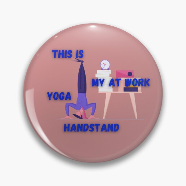 Item preview, This Is My Yoga Headstand designed and sold by SolSel ⭐⭐⭐⭐⭐.