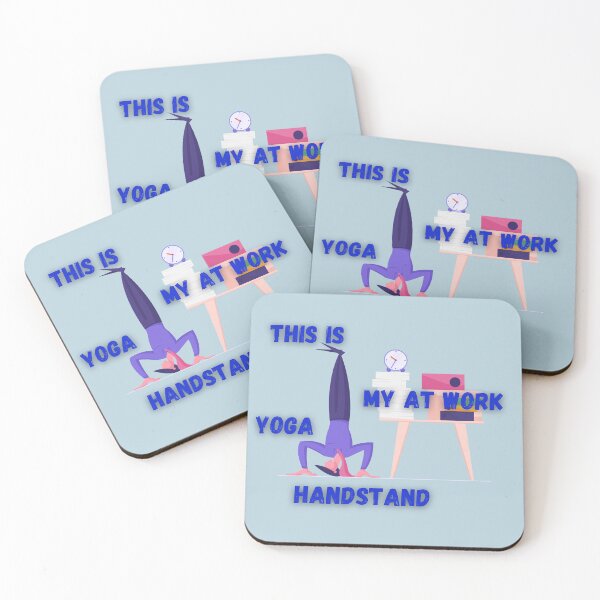 Item preview, This Is My Yoga Headstand designed and sold by SolSel ⭐⭐⭐⭐⭐.