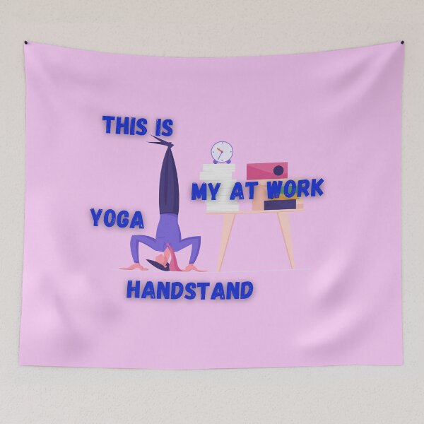 Item preview, This Is My Yoga Headstand designed and sold by SolSel ⭐⭐⭐⭐⭐.