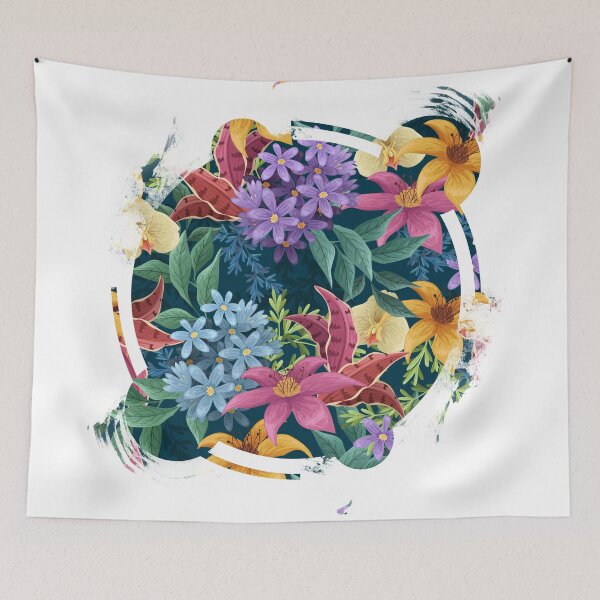 Item preview, Floral circle designed and sold by Vinicius Brisola.
