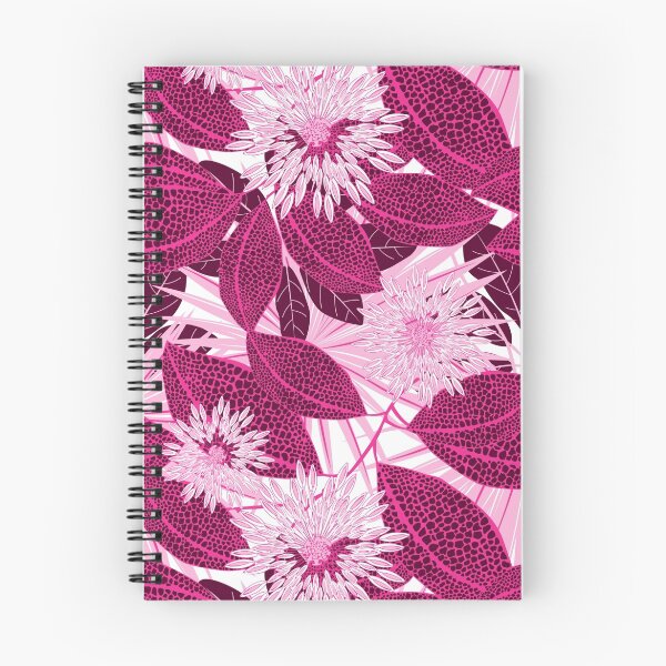 Item preview, Tropical pink spotted floral designed and sold by AdamFahey.