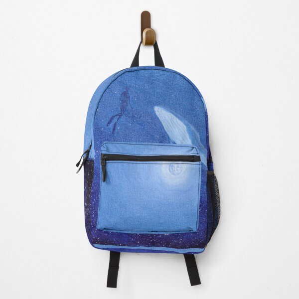 Item preview, An encounter with the whales under the moonlight designed and sold by Caroline Perazoli.