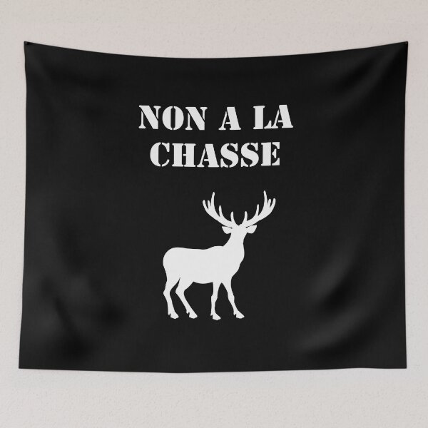 Item preview, No to hunting designed and sold by Catcrea.