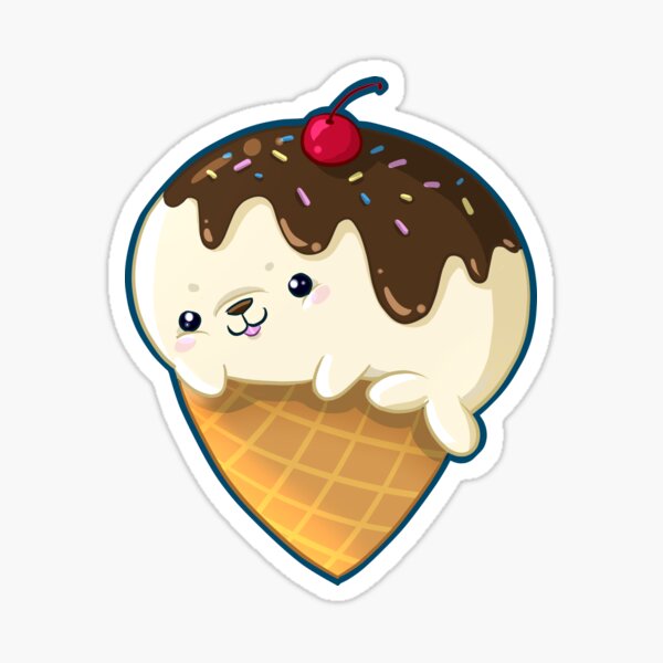 Scoop 'o' Seal Sticker