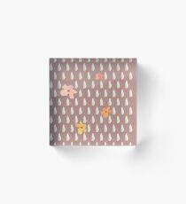 Hibiscus tea Acrylic Block