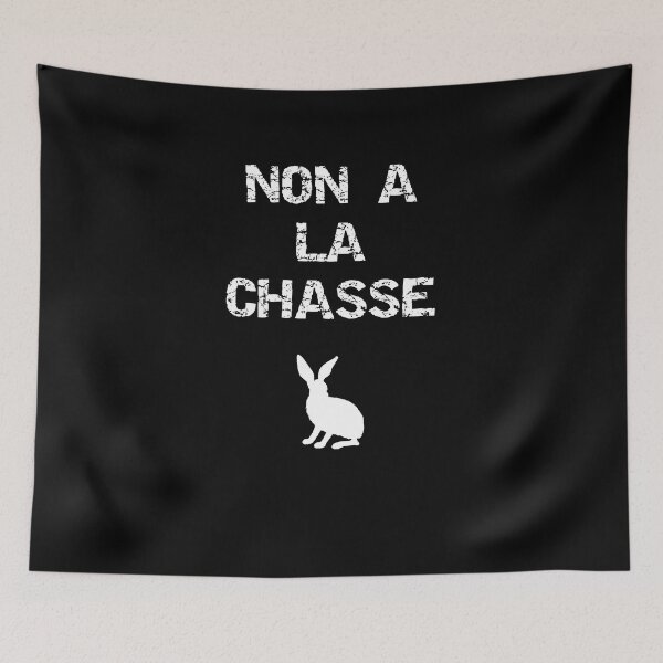 Item preview, No to rabbit hunting designed and sold by Catcrea.