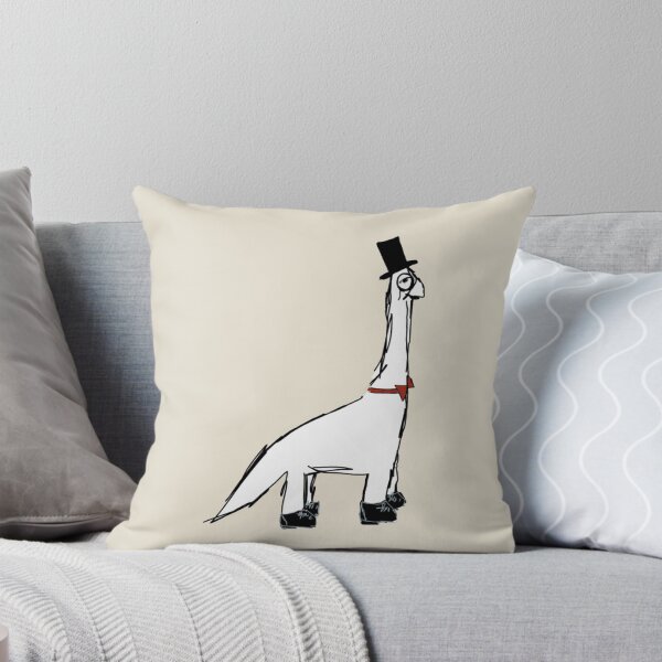 Item preview, lindo dinosaurio elegante | dinosaurio | pegatina designed and sold by eleanor27.