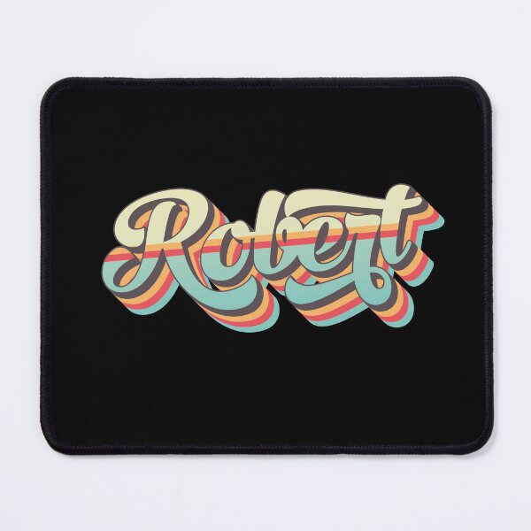 Item preview, Robert name - cool 70s retro font surf style design designed and sold by NameTheory.