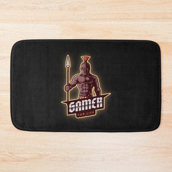 Item preview, Gamer for Life with Soldier wearing a Spartan Helmet designed and sold by PRIVARSHU.