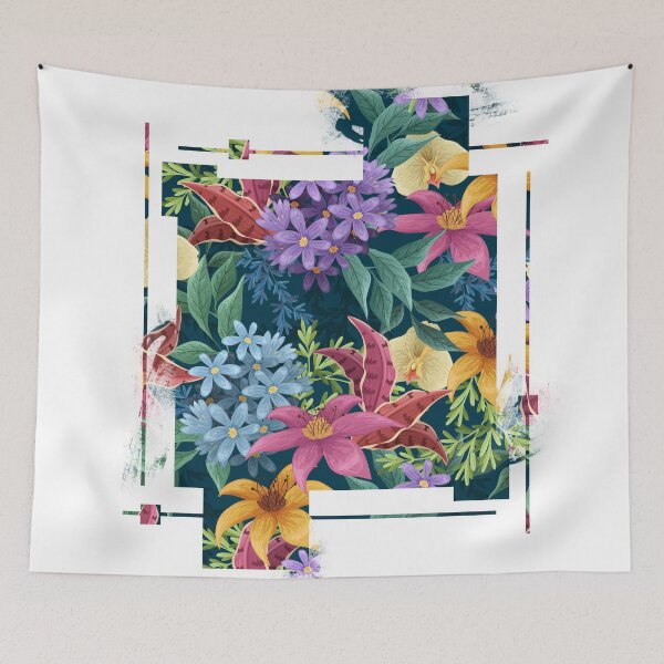 Item preview, Floral Square Design designed and sold by Vinicius Brisola.