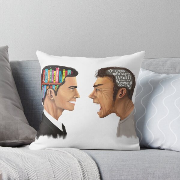 Create the best version of yourself! Throw Pillow