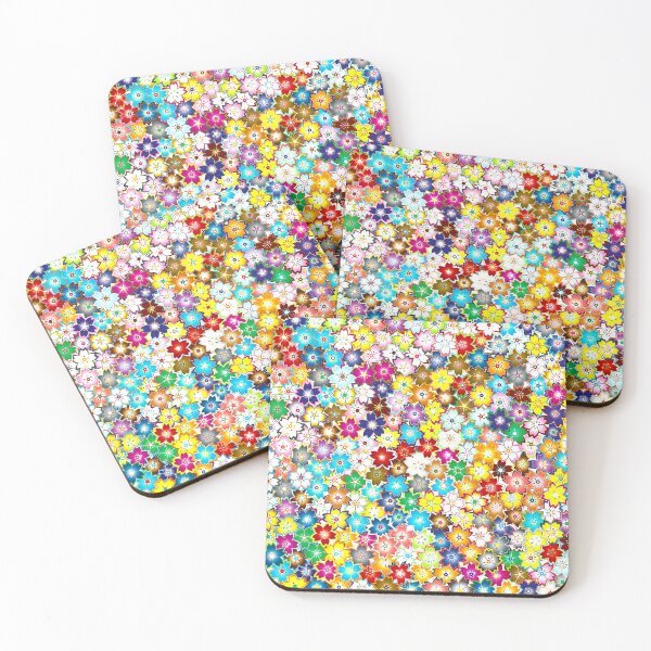 Item preview, colorful flowers designed and sold by YStress.