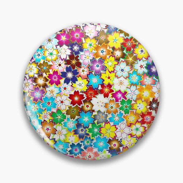 Item preview, colorful flowers designed and sold by YStress.