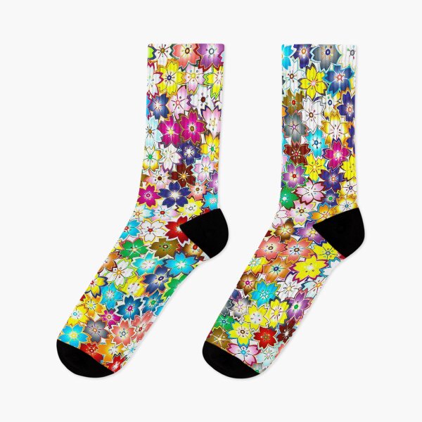 Item preview, colorful flowers designed and sold by YStress.