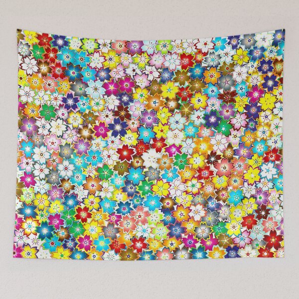 Item preview, colorful flowers designed and sold by YStress.