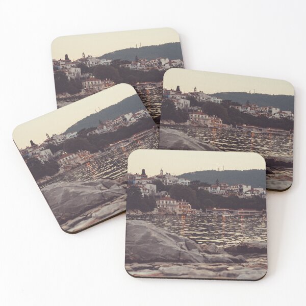 Item preview, Skiathos -  Evening view of the old port designed and sold by skiathoscrafts.