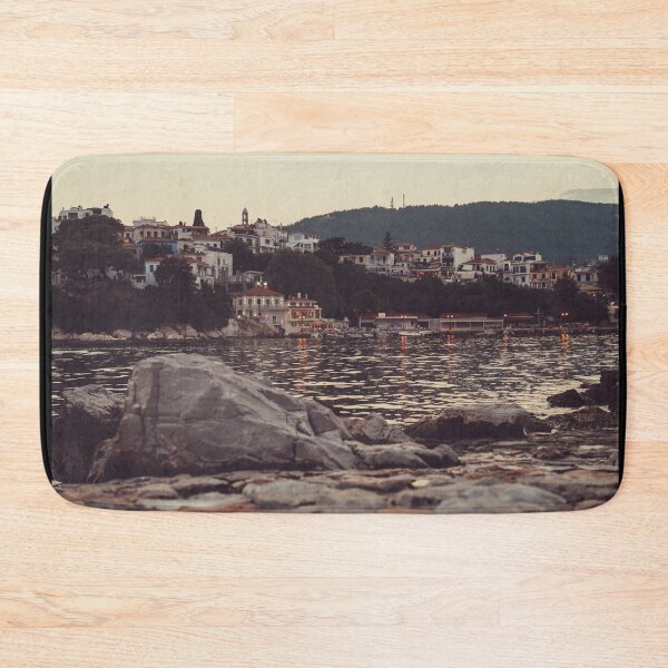 Item preview, Skiathos -  Evening view of the old port designed and sold by skiathoscrafts.
