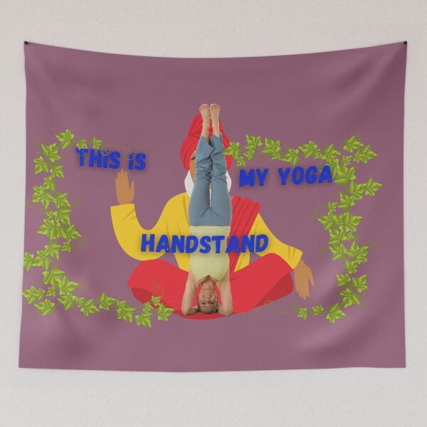 Item preview, This Is My Yoga Headstand designed and sold by SolSel ⭐⭐⭐⭐⭐.