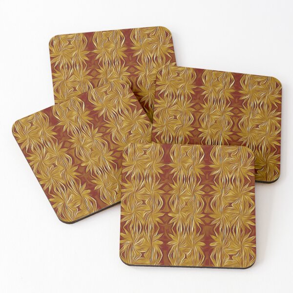 Item preview, Golden Floral Lace designed and sold by fatenanwar.