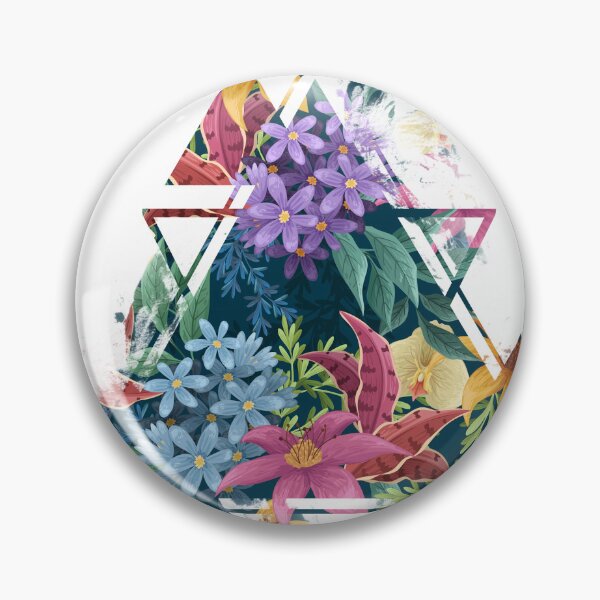 Item preview, Triángulo diseño floral designed and sold by Vinicius Brisola.