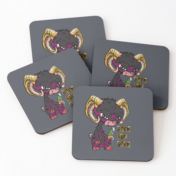 Item preview, Black Cartoon German GOAT: Bock auf Bock designed and sold by iduzarts.