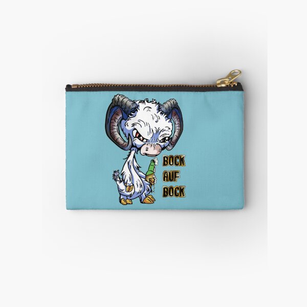 Item preview, White Cartoon German GOAT: Bock auf Bock designed and sold by iduzarts.