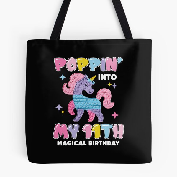 Item preview, Popping Into My 11th Magical Birthday Unicorn Pop It Fidget Kids designed and sold by Master Jay.